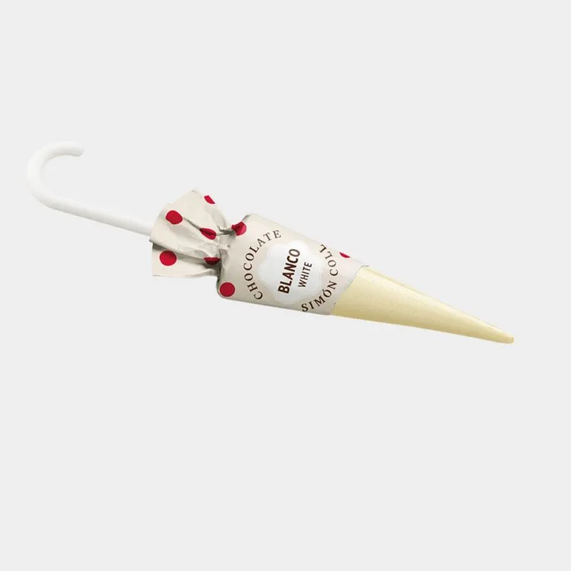 SOMBRILLA CHOCOLATE BLANCO 10G 6XE32U