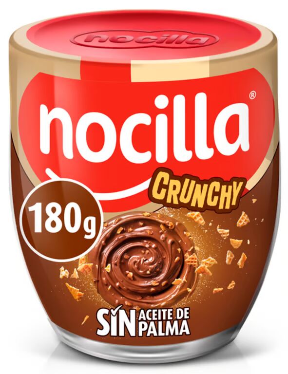 NOCILLA LOTE VASO CRUNCHY 180G 12U