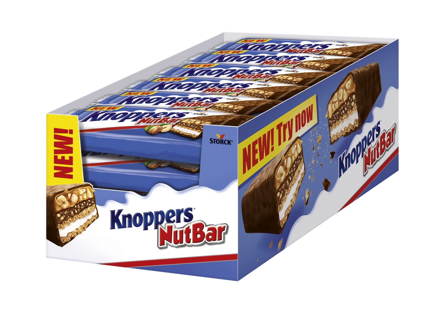 STORCK KNOPPERS NUTBAR 40G 24U