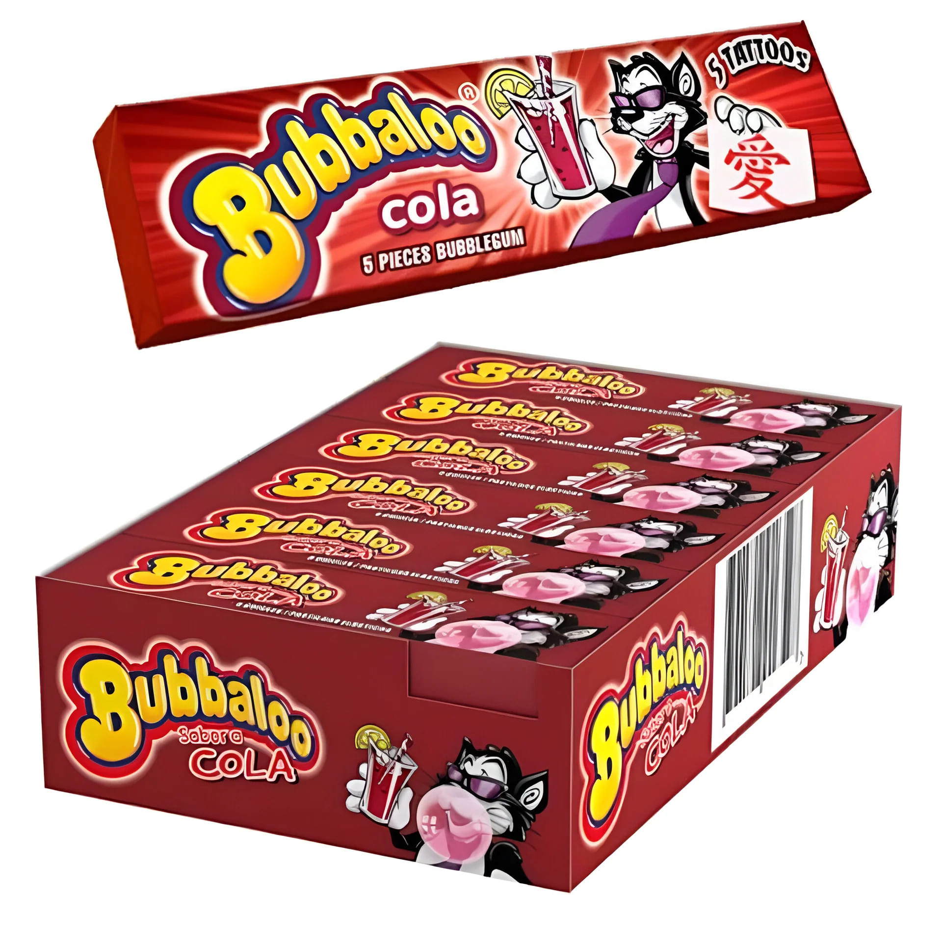 BUBBALOO STICK COLA 38G 8XE18U