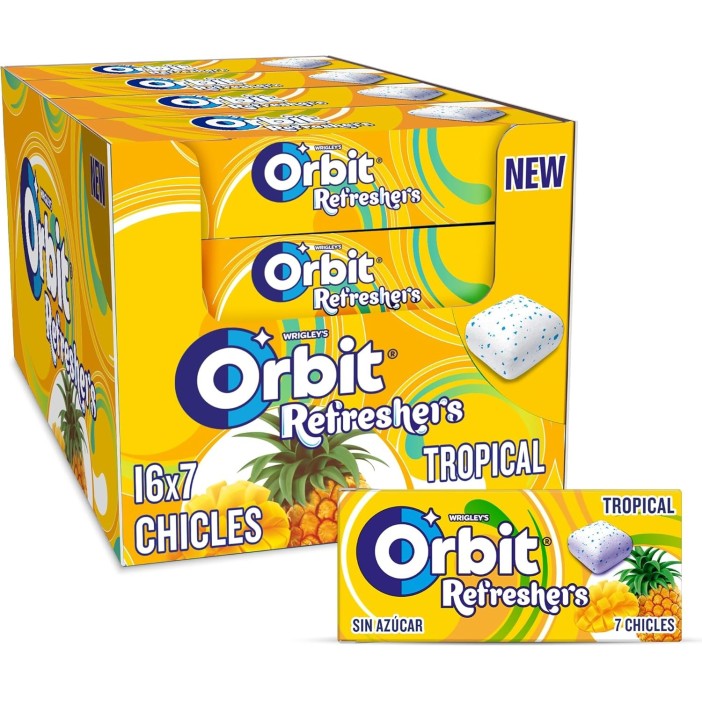 ORBIT REFRESHERS TROPICAL 24XE16U