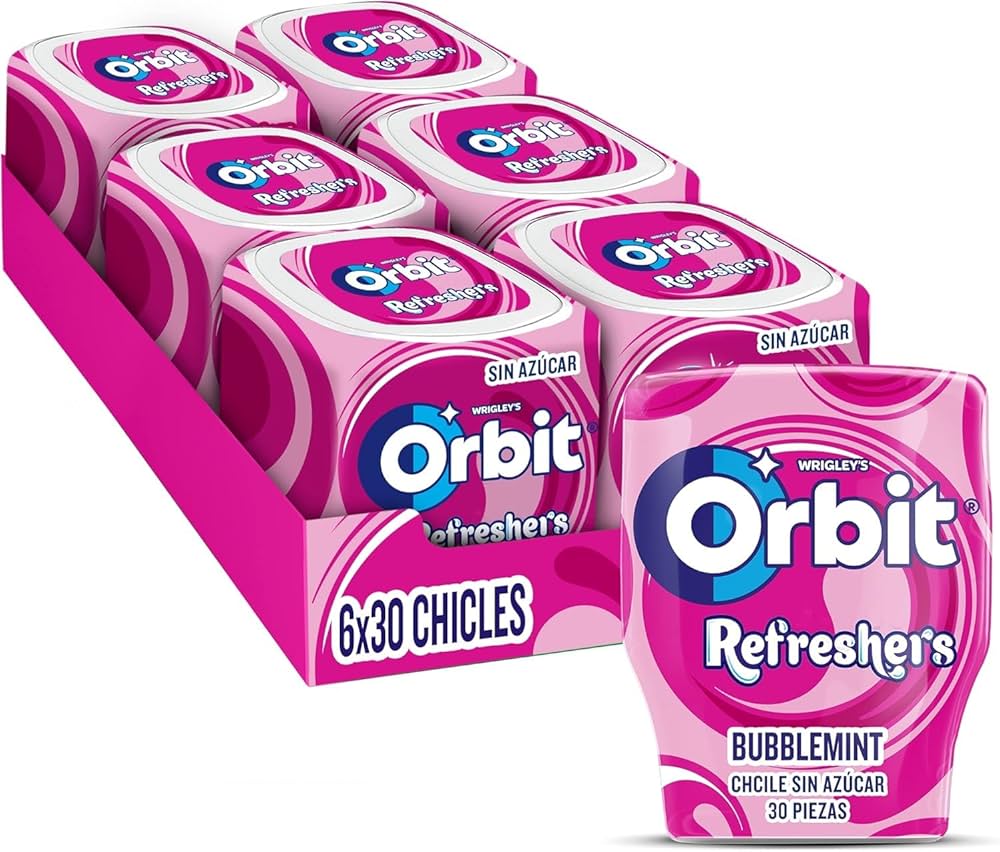 ORBIT BUBBLEMINT BOTE 24XE6U