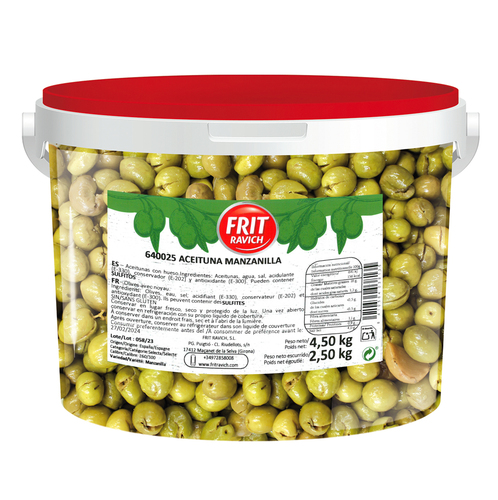 ACEITUNA MANZANILLA CUBO 44K 1U