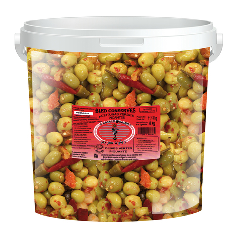BLED ACEIT VERDES PICANTES CUBO 8K 1U