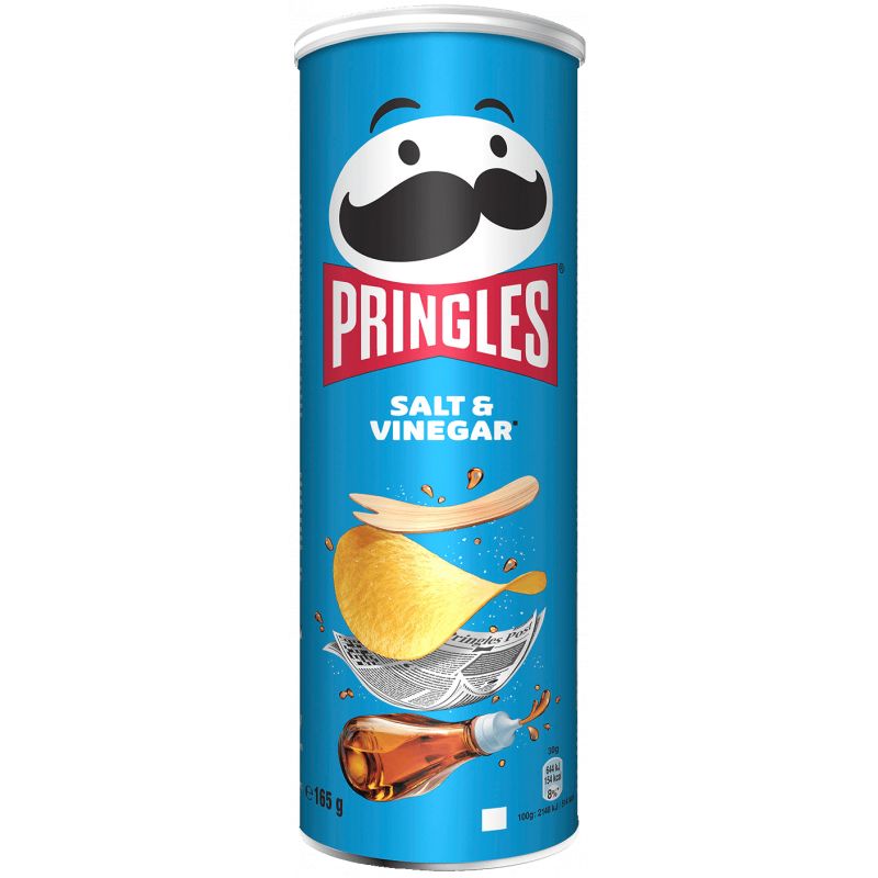 PRINGLES 14 PALET VINAGRE 190L 165G
