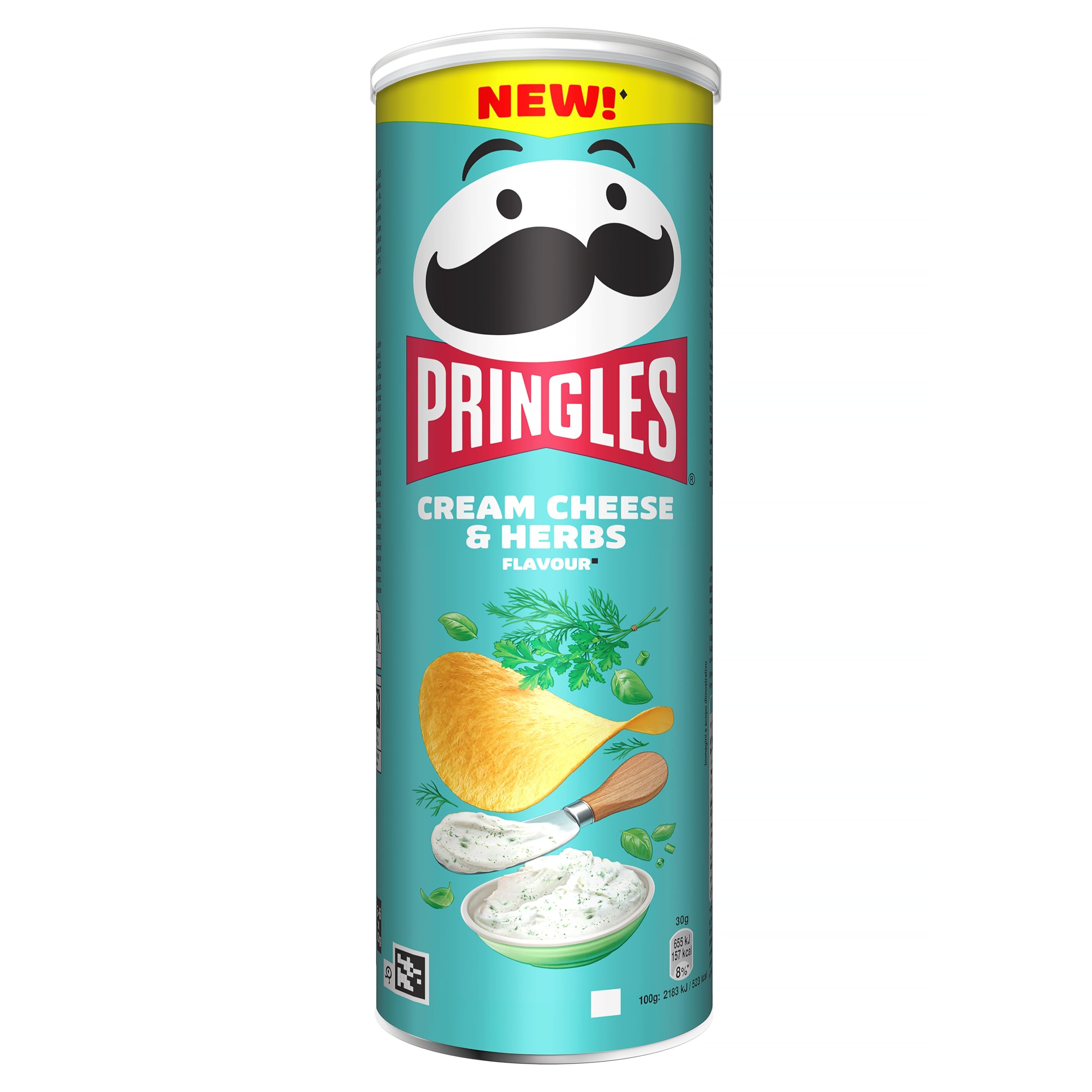 PRINGLES CREAM CHEESEHERBS 19XT165G