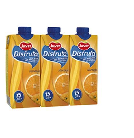 JUVER DISFRUTA NARANJA 330ML P3 6U