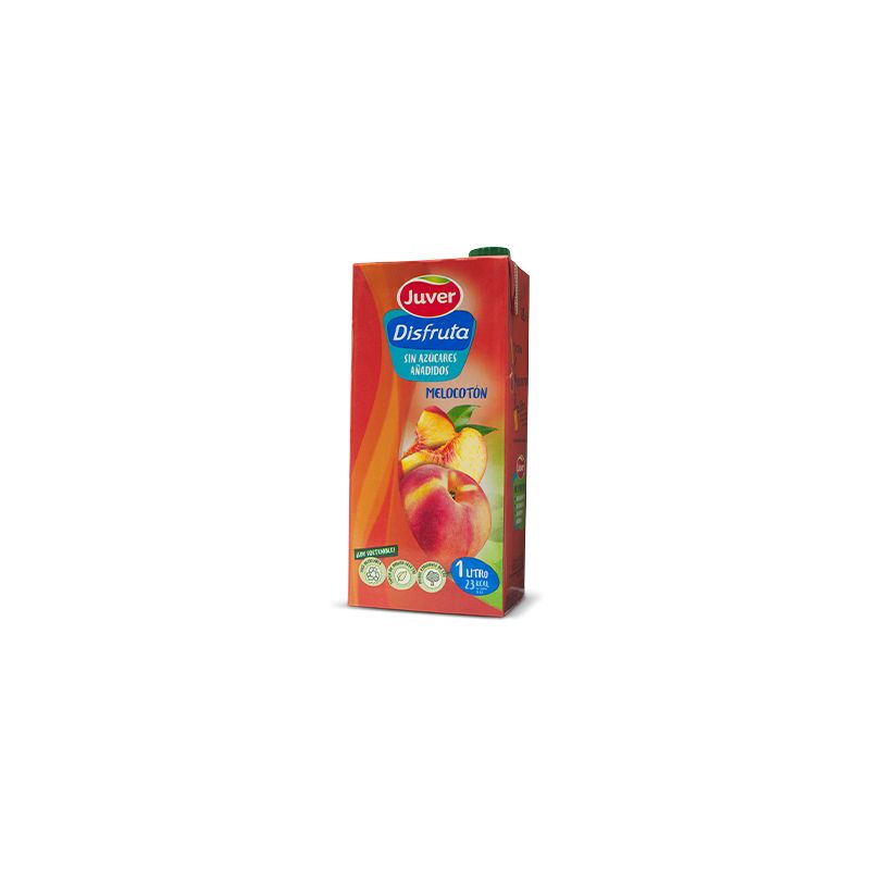 JUVER DISFRUTA MELOCOTON 1L 12U