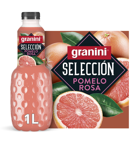 GRANINI POMELO ROSA PET 1L 6U