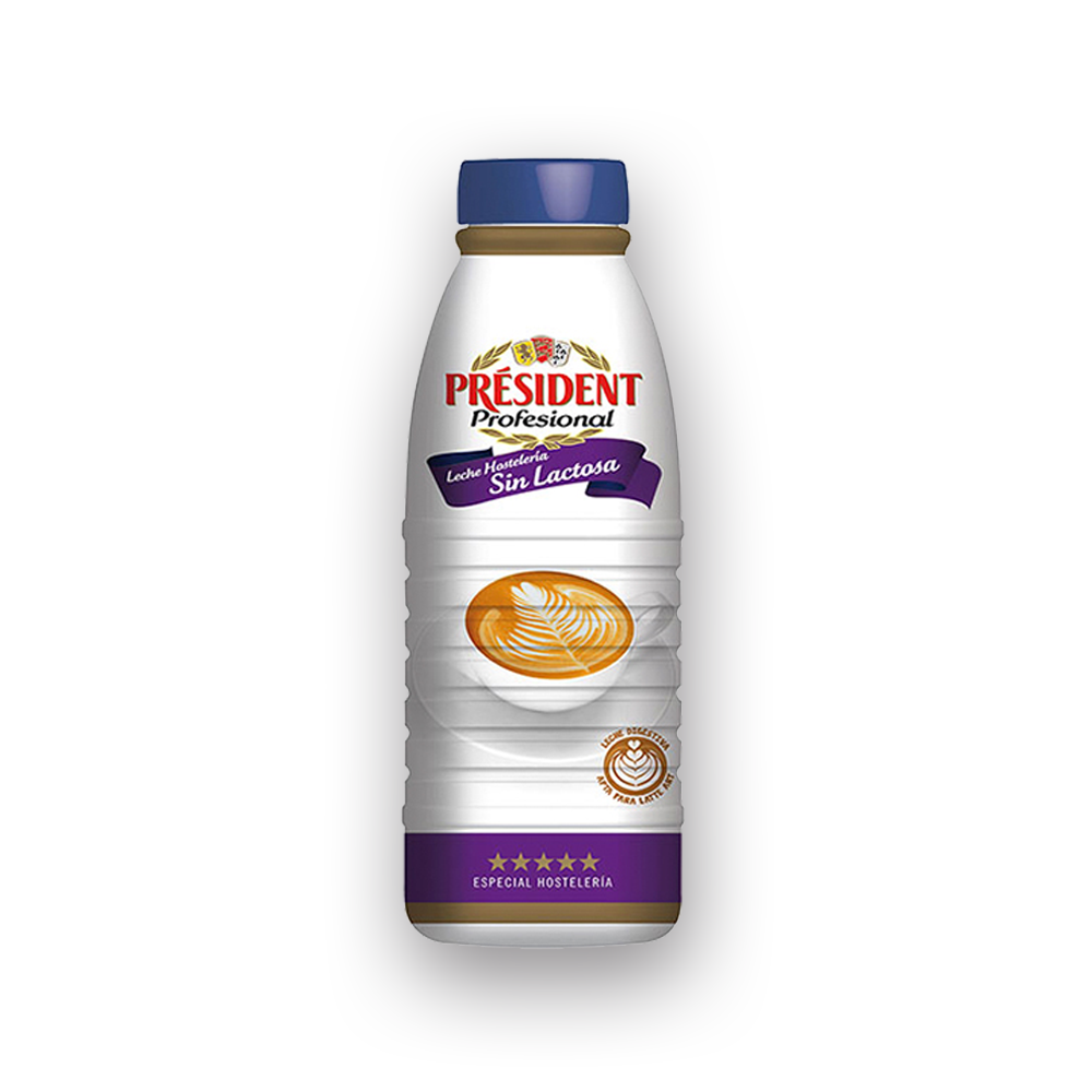 PRESIDENT PRO LECHE SLACTOSA 1L 6U