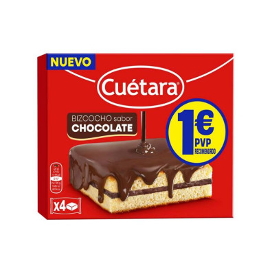 CUETARA SANDWICH CREMA 1EUR 145G 16U