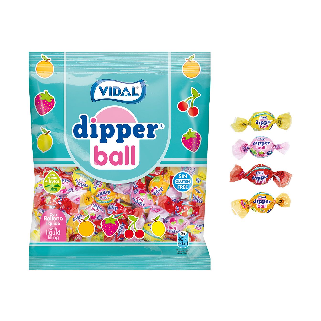 VIDAL DIPPER BALL RELLENO 12XB900G