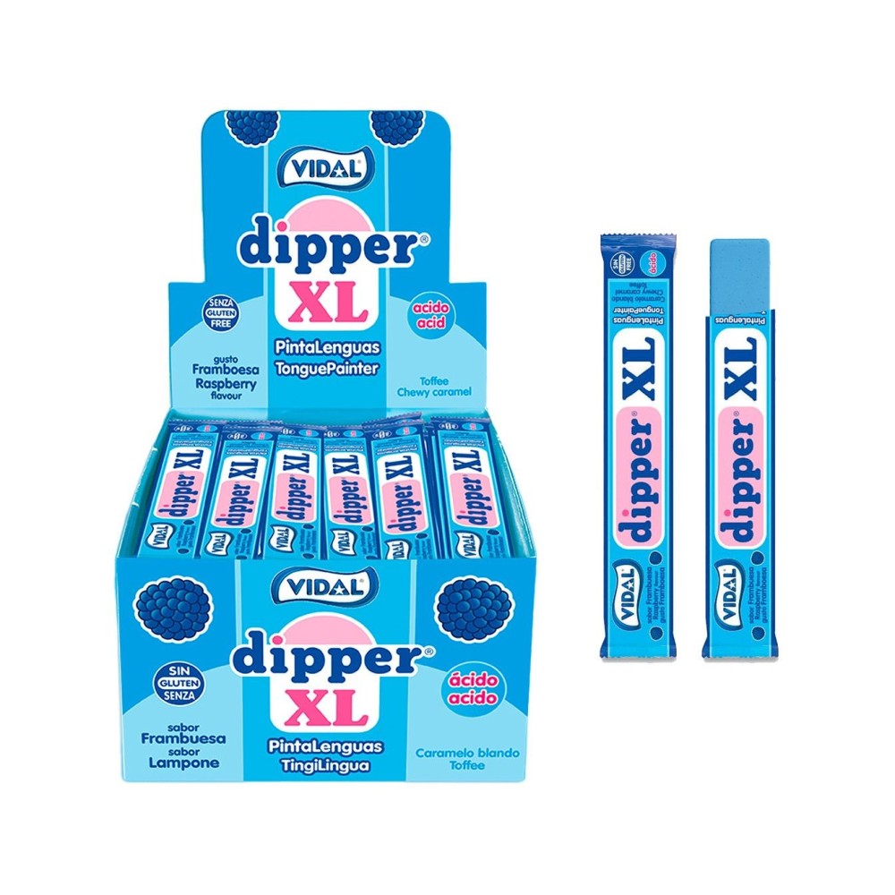 VIDAL DIPPER XL FRAMBUESA 6XE100U