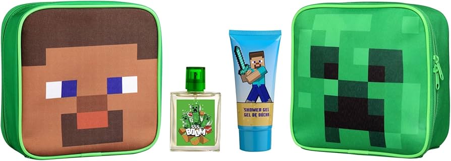 MINECRAFT NECESER 50ML PLUS GEL100 9458