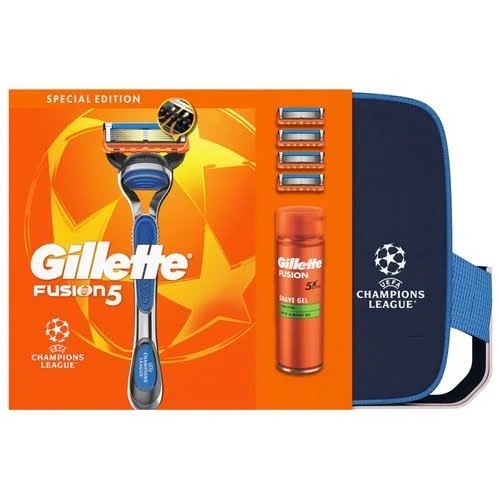 GILLETTE MAN FUSION5 MAQ PLUS 4REC PLUS GEL PLUS NEC