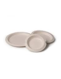 PLATOS CANA AZUCAR LUX 24CM 12UND