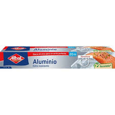 ALBAL ALU PAPEL ALUMINIO 20MTS