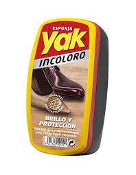 YAK ESPONJAS LIMPIACALZADO INCOLOR