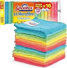 SPONTEX BAYETA MICROFIBRA KIT 4U