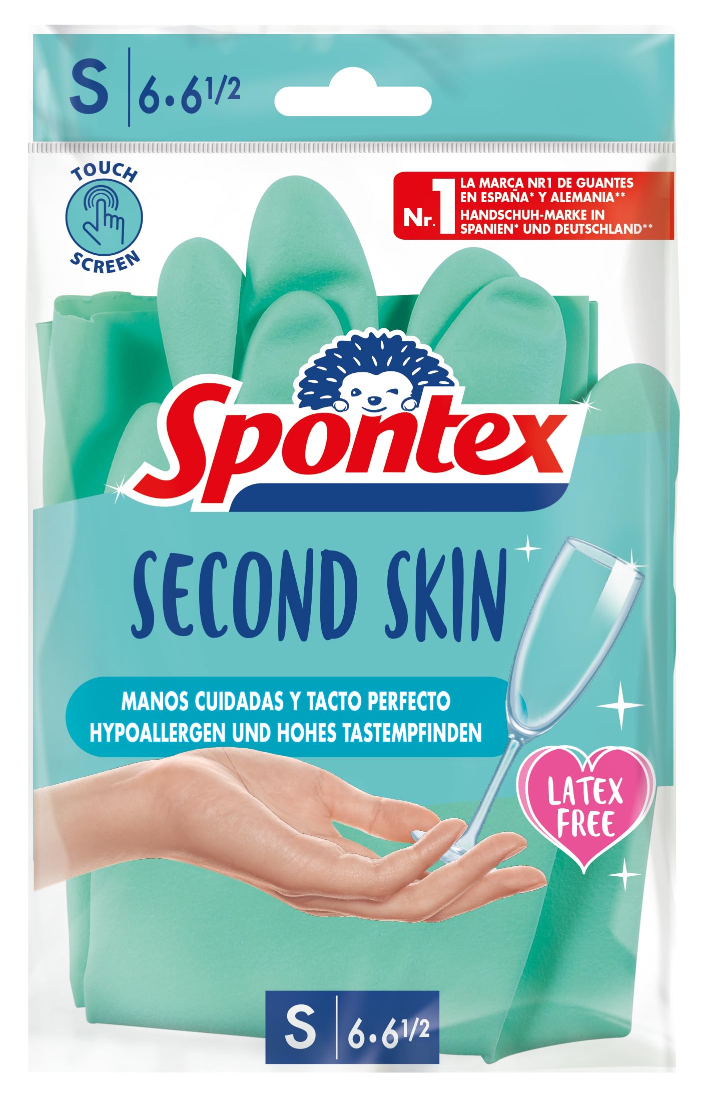 SPONTEX GUANTES SGDA PIEL TP 6 6.5