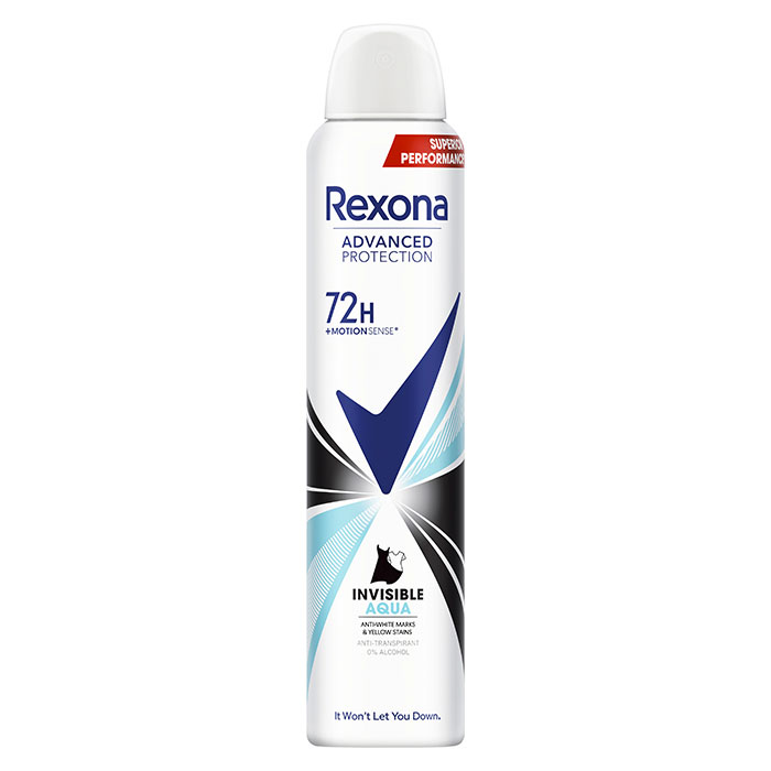REXONA DEO SP 200 WOM PRO INV AQUA