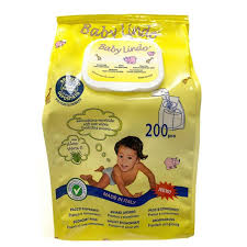 BABY LINDO TOALL C CON TAPA 200U