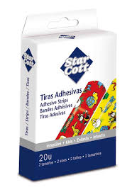 STAR COTT TIRAS ADHESIVAS INFAN 20