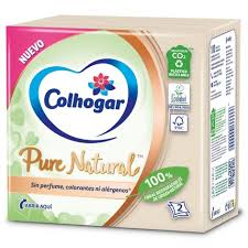COLHOGAR SERVILLETAS PURE NAT 100U