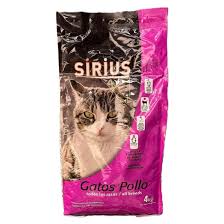SIRIUS GATO MENU POLLO 4KG