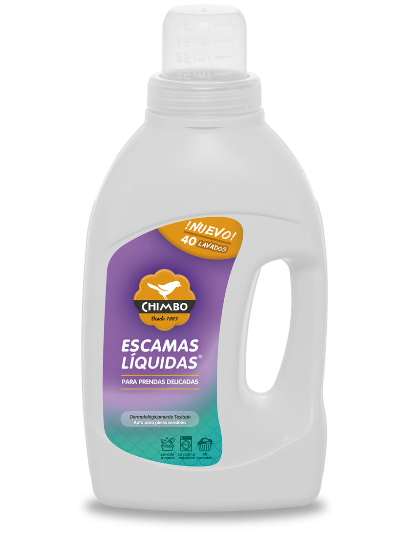 CHIMBO DET ESCAMA 40DOS LIQ DELI 1L